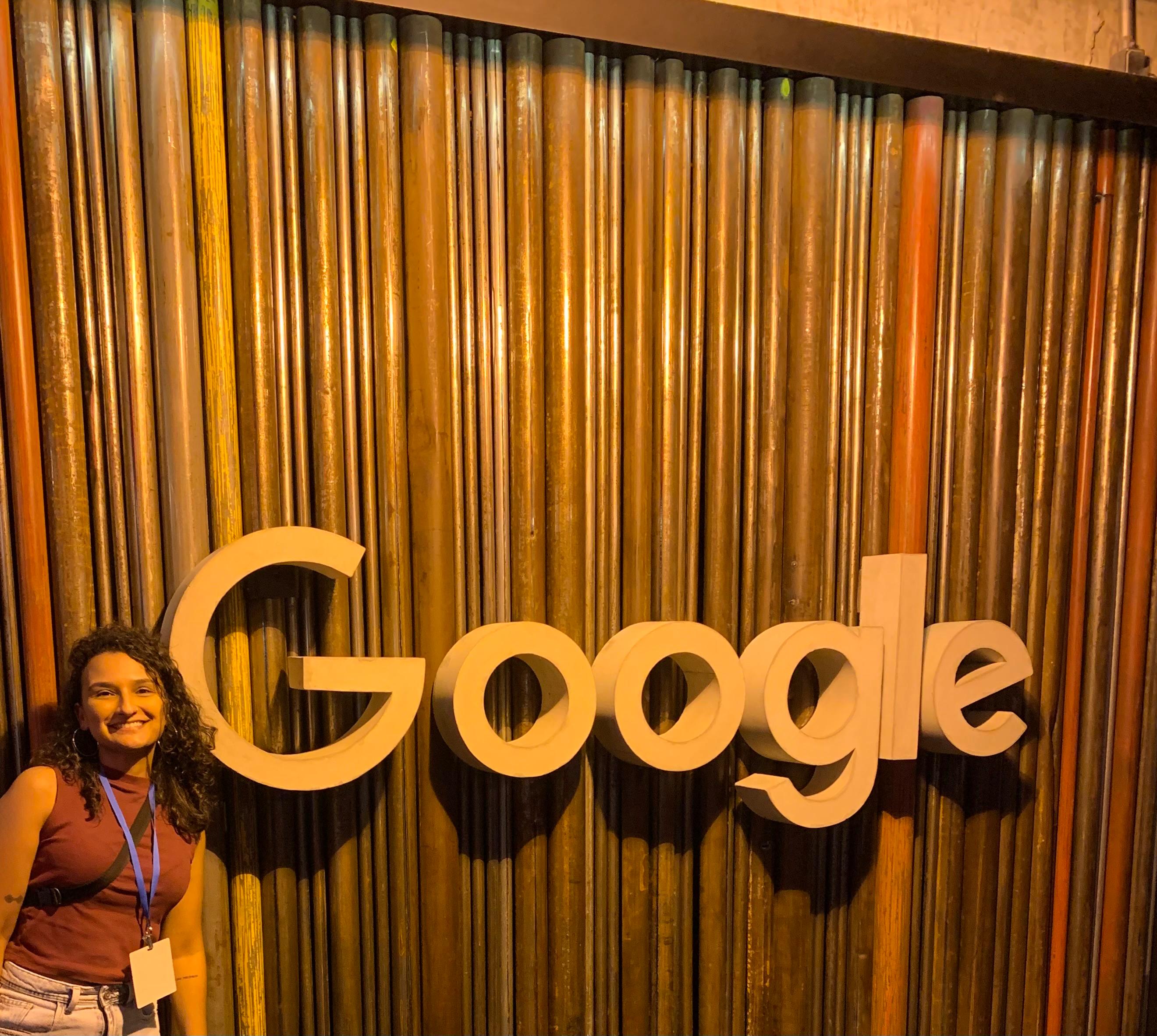 Marcando presença em um Meetup no Google